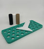 Reusable Silicone Filling Trays for Paperboard Push-Up Lip Balm Tubes
