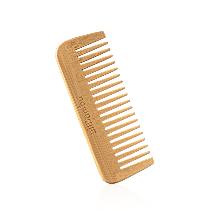 allBambu Inc - Bamboo Wide Tooth Comb