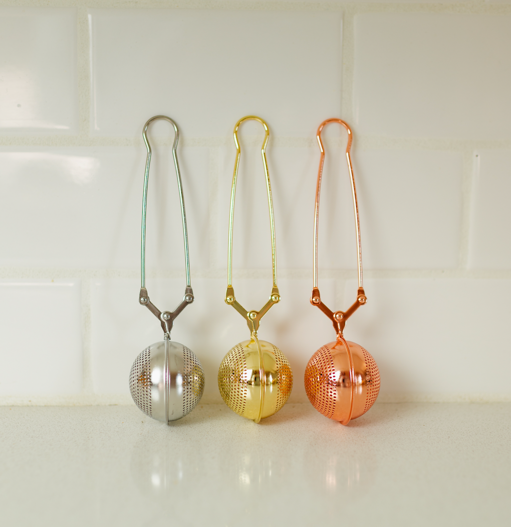 Stainless Steel Tea Strainer | Gold
