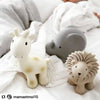 Elephant Organic Rubber Teether, Rattle & Bath Toy