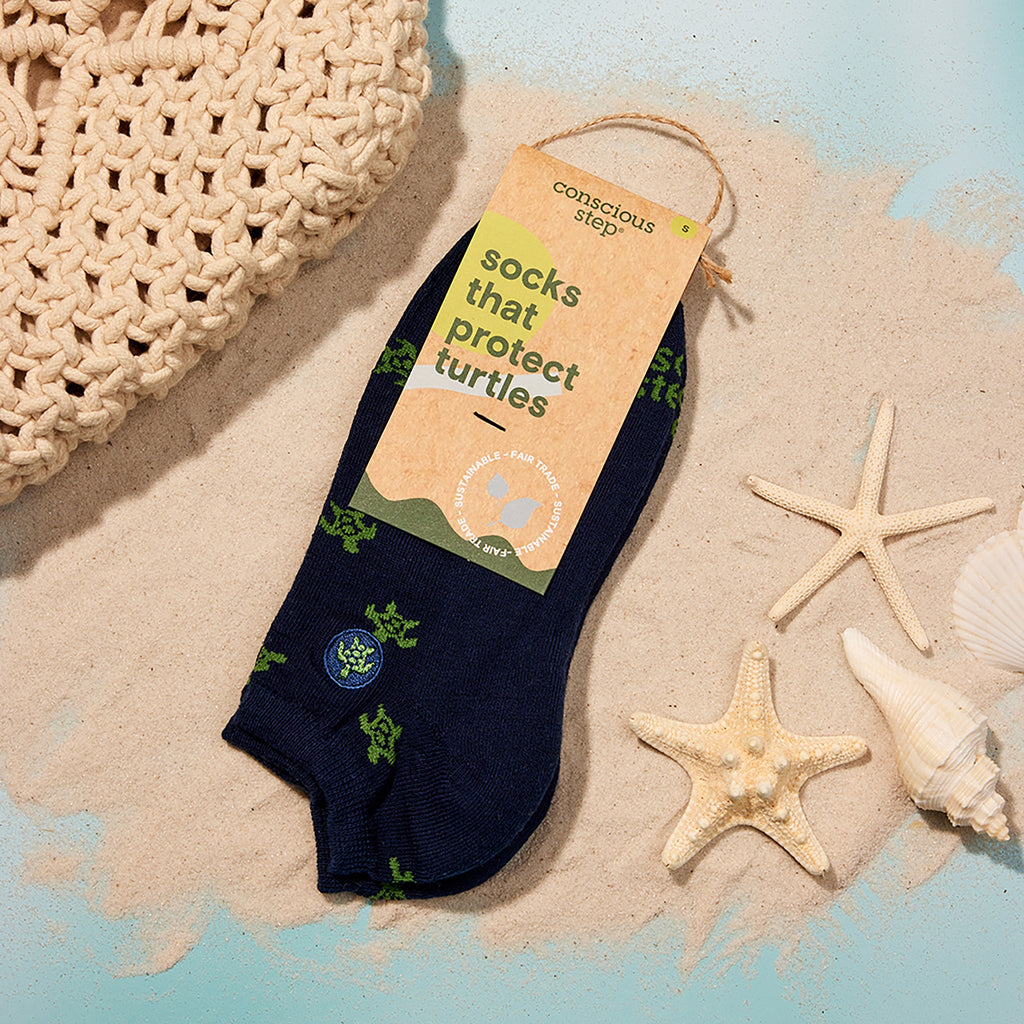 Socks that Protect Turtles - Ankle Length
