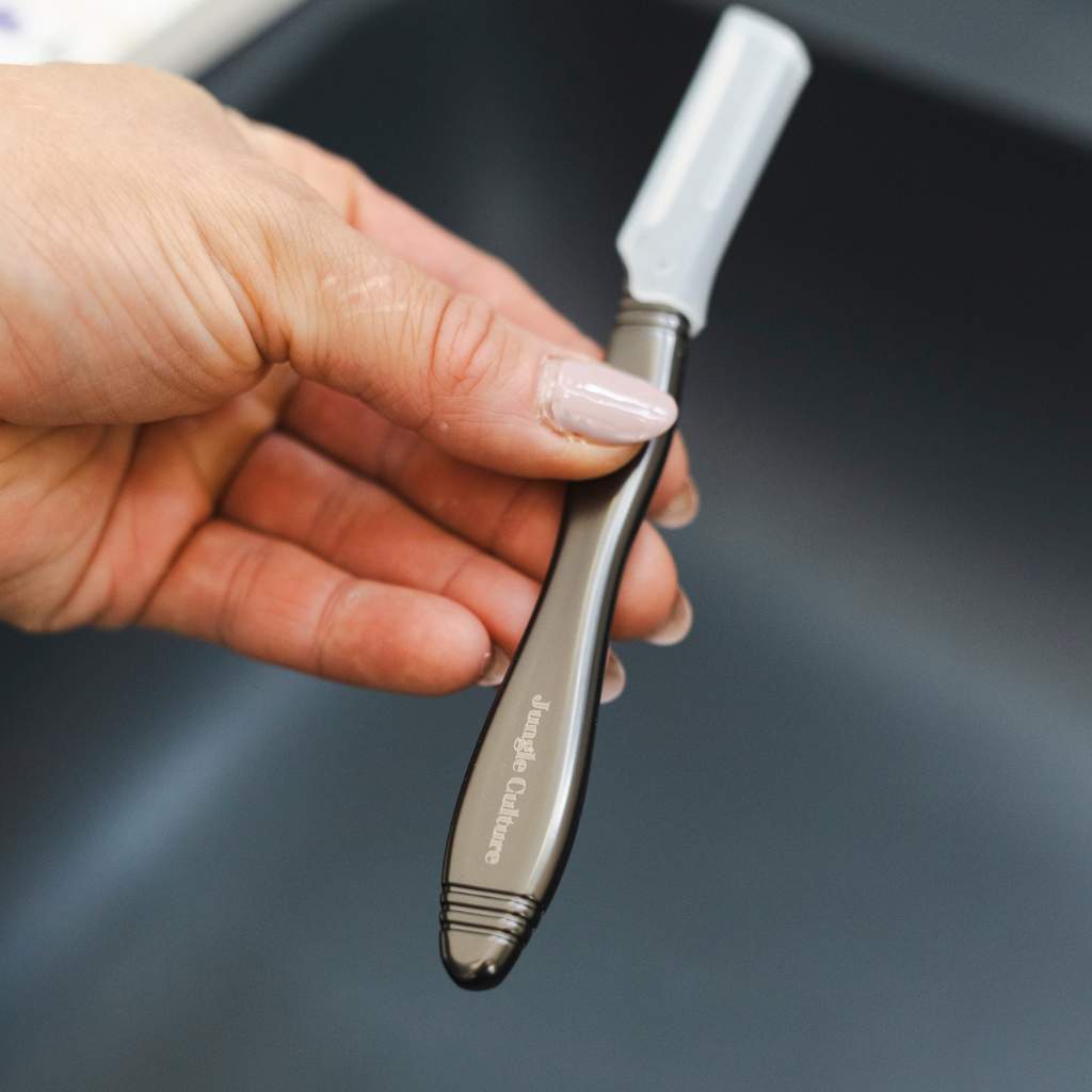 Jungle Culture - Dermaplaner Eyebrow Razor - Reusable Metal Razors (Shaper)