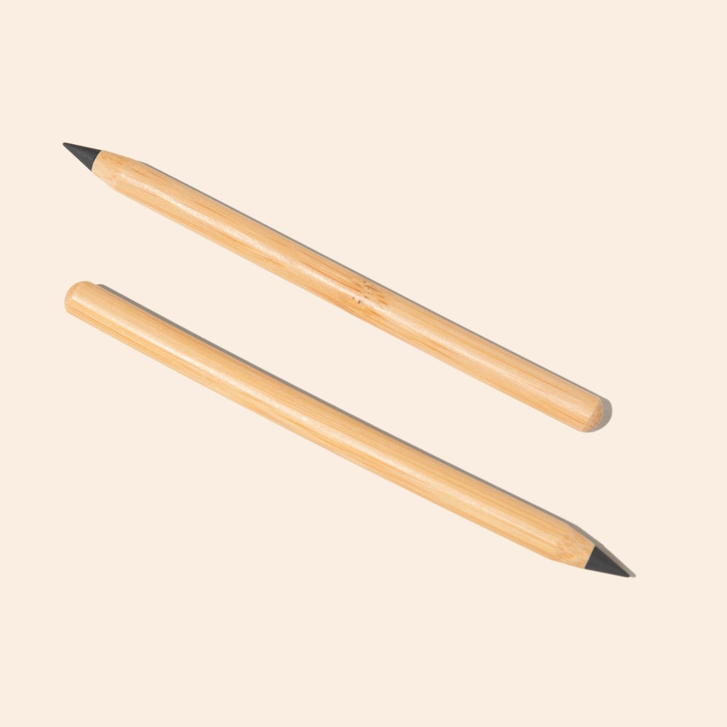 Bamboo Alloy “Never Ending” Pencil – Sustainable, Refillable-Free & Long-Lasting Writing Tool