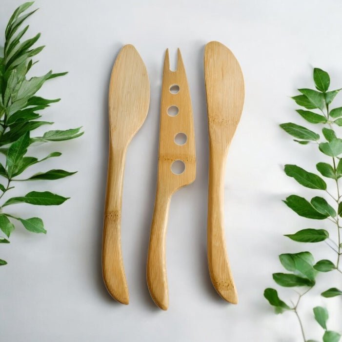 Bamboo Cheese Knife Set