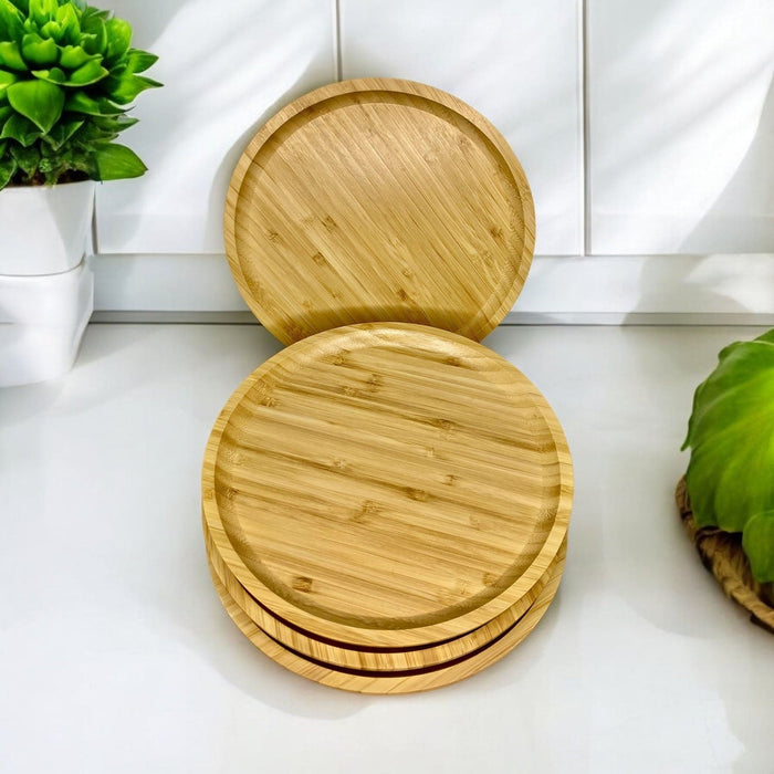 Bamboo Dining Plate | Eco-Friendly Reusable Dinner Plate