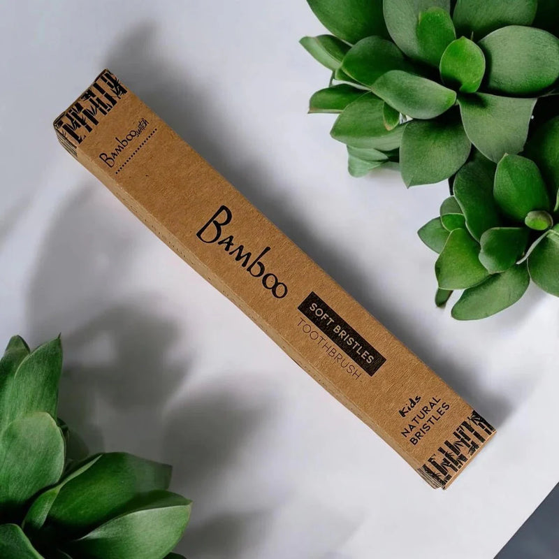 Bamboo Kids Toothbrush | Compostable Bristle