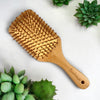 Bamboo Paddle Hair Brush – Classic Handle for Gentle Detangling & Scalp Massage