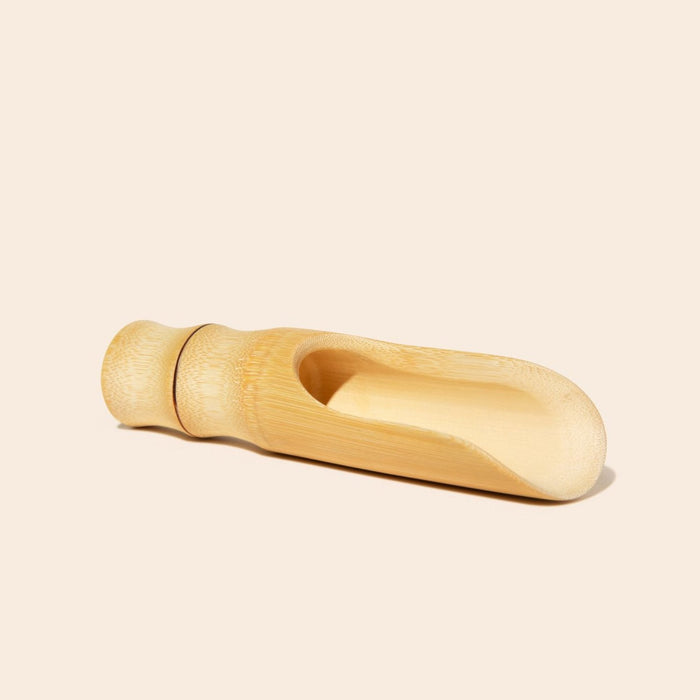 Eco-Friendly Bamboo Laundry Scoop with Wide Head