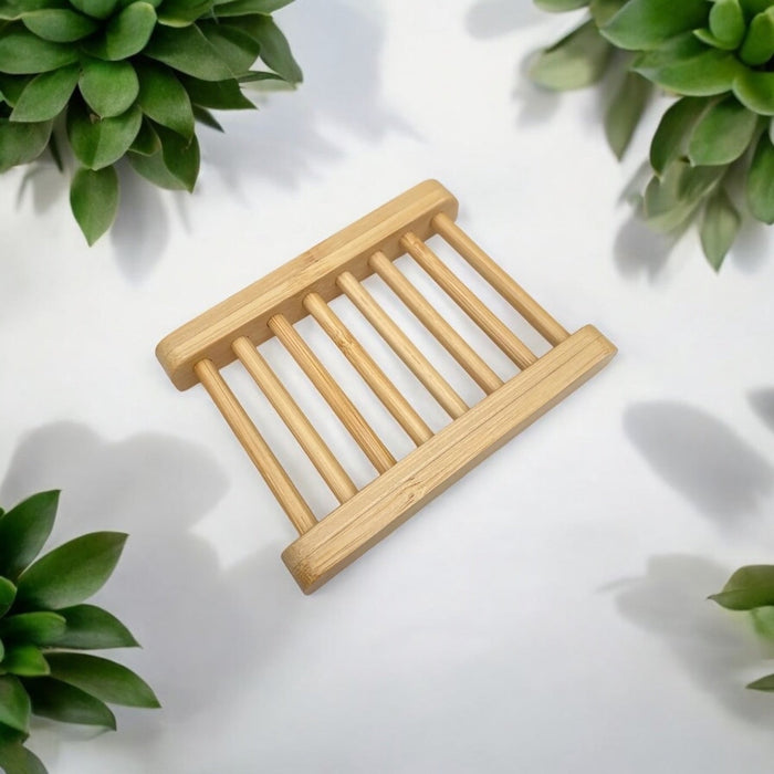 Bamboo Soap Lift – Ladder Design for Dry & Long-Lasting Bar Soaps