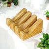 Bamboo Soap Lift – Mountain Design | Sustainable Holder for Longer-Lasting Bar Soap