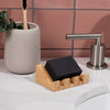 Bamboo Soap Lift – Mountain Design | Sustainable Holder for Longer-Lasting Bar Soap