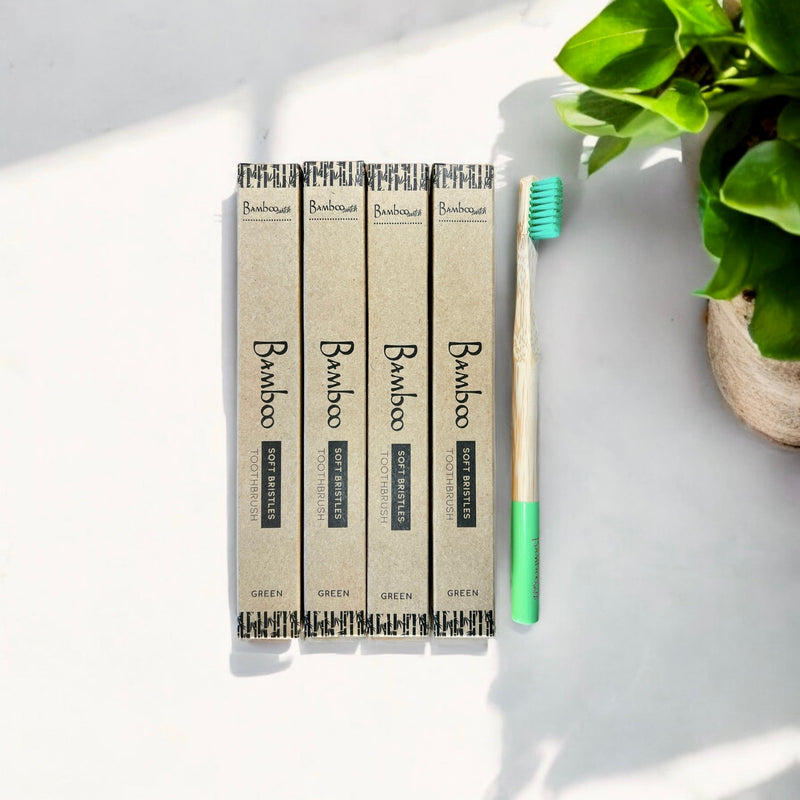 Bamboo Toothbrush | Round Handle