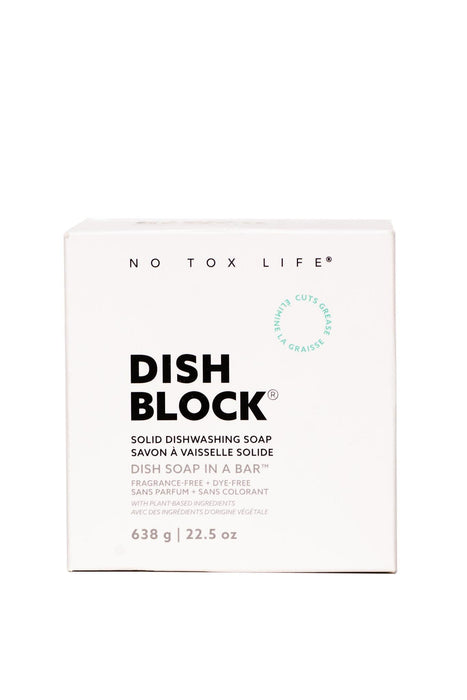 DISH BLOCK® Solid Dish Soap - Huge Bar (22.5 oz | 638g)