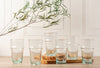 Moroccan Beldi Glassware - Set of 6