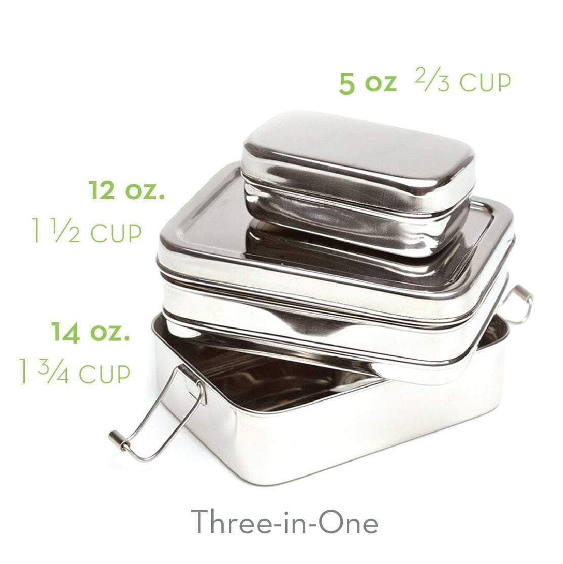 ECOlunchbox - Three-in-One Classic