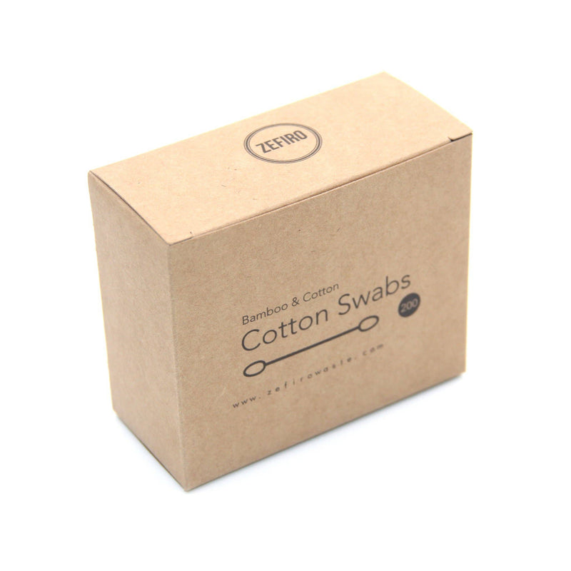 Bamboo Ear Buds | Plastic-Free Cotton Swabs | Compostable & Vegan