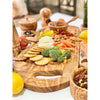 Natural OliveWood - Olive Wood Charcuterie Board - Includes Juice Well