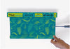 Beeswax Wrap Bulk Roll – Fern Print (13.5" × 42") | Reusable Organic Beeswax Food Wrap