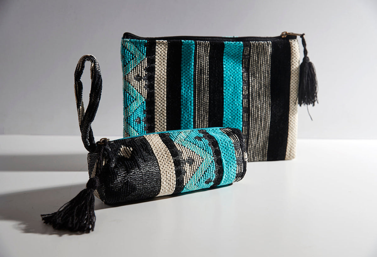 Casablanca Cosmetic Bags-Barrel