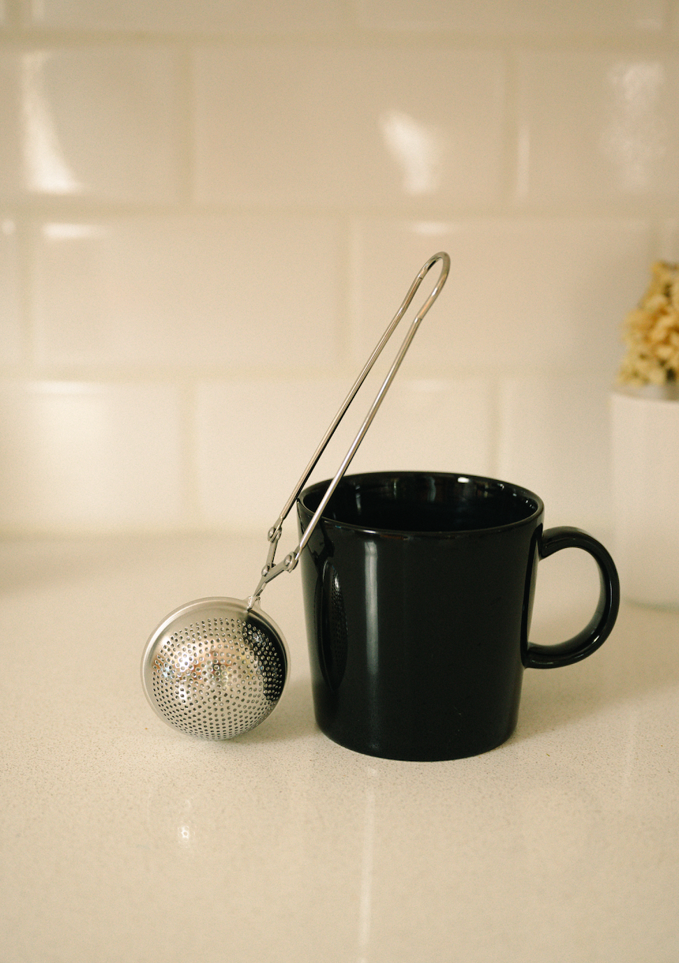 Stainless Steel Tea Strainer | Gold