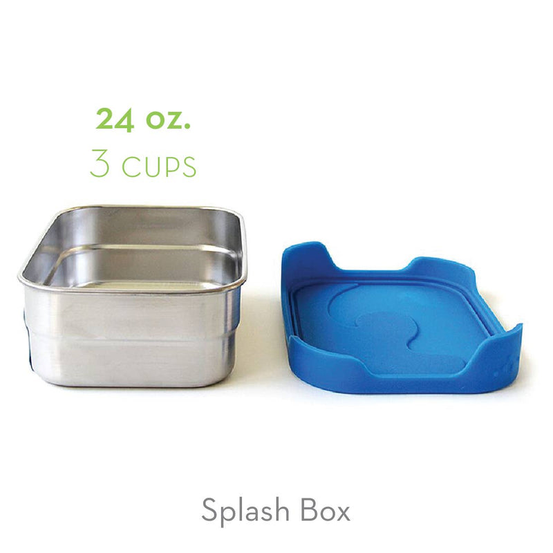 ECOlunchbox - Blue Water Bento Splash Box Lunch Food Container
