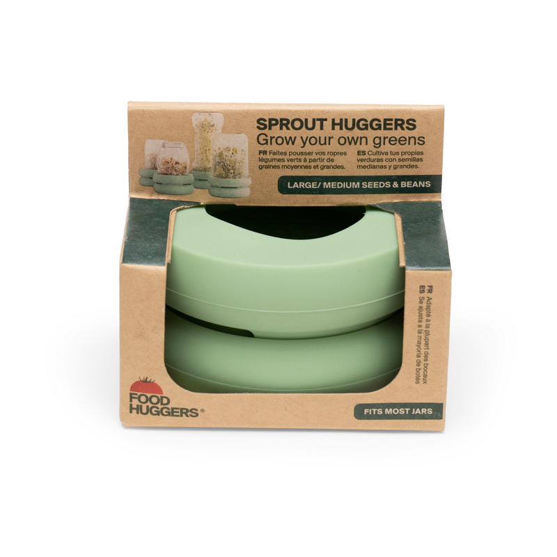 Reusable Silicone Sprouting Lids | Mason Jar Sprout Kit