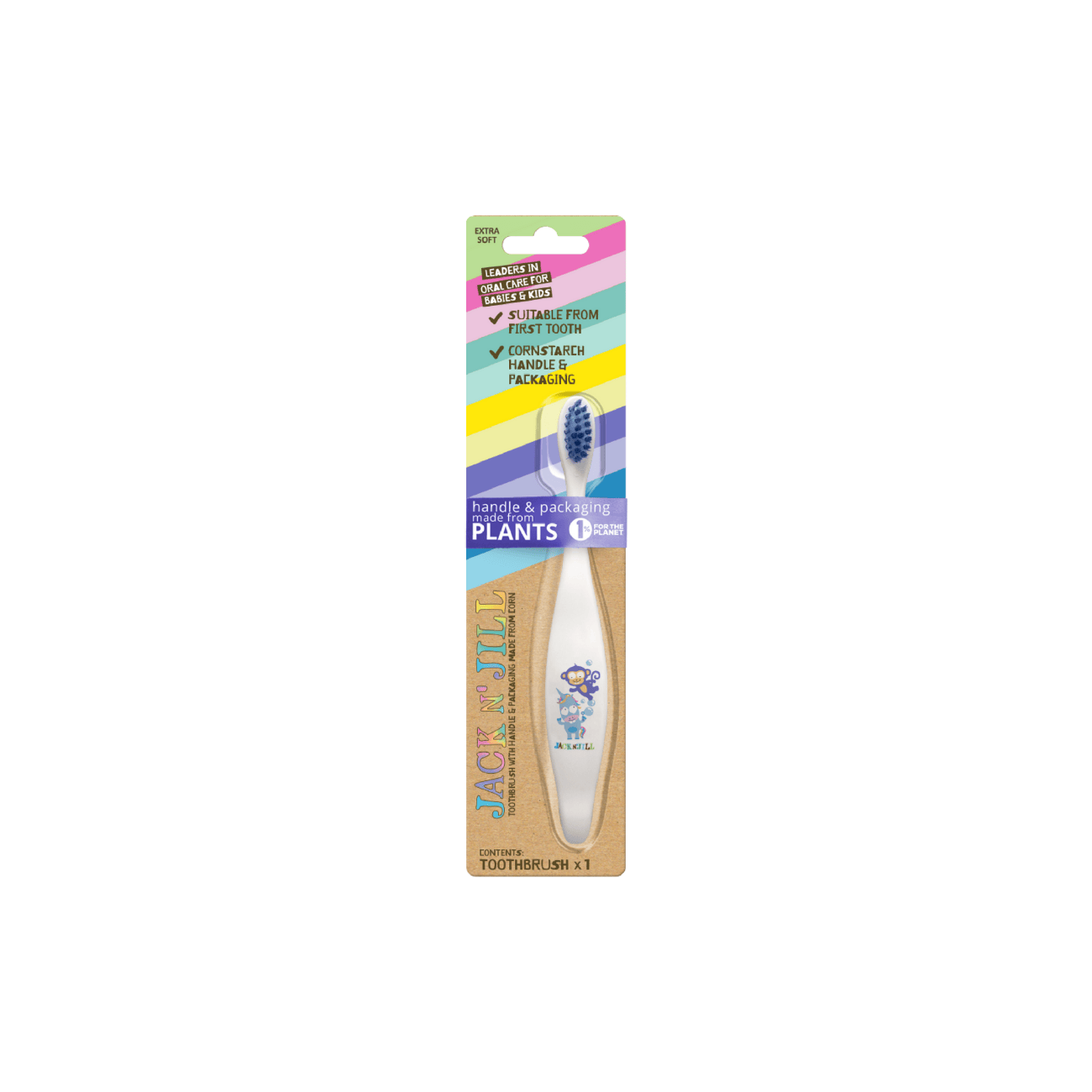 Jack N' Jill Kids &amp; NFco - Jack N' Jill Kids Toothbrush - Characters Vary