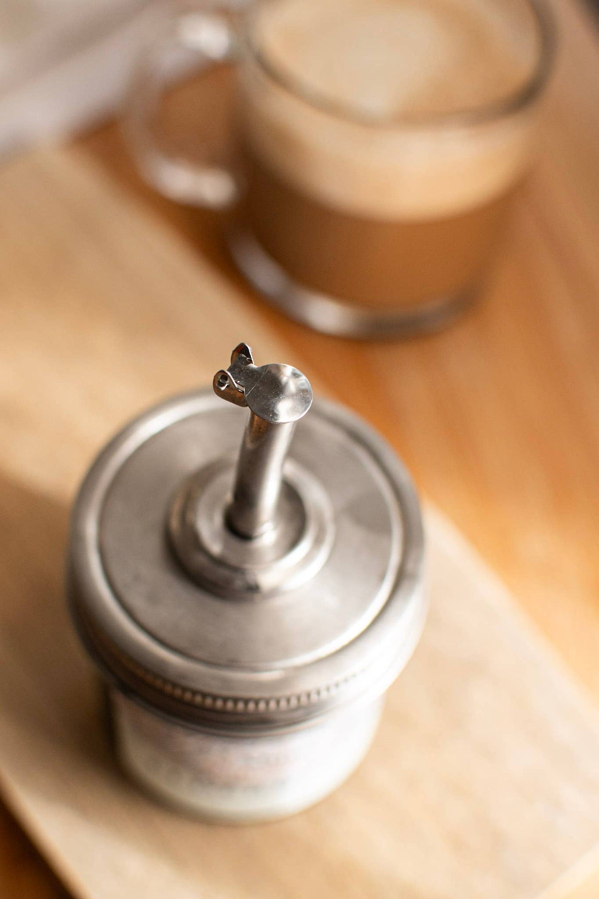 Zefiro - Mason Jar - Self closing pour spout