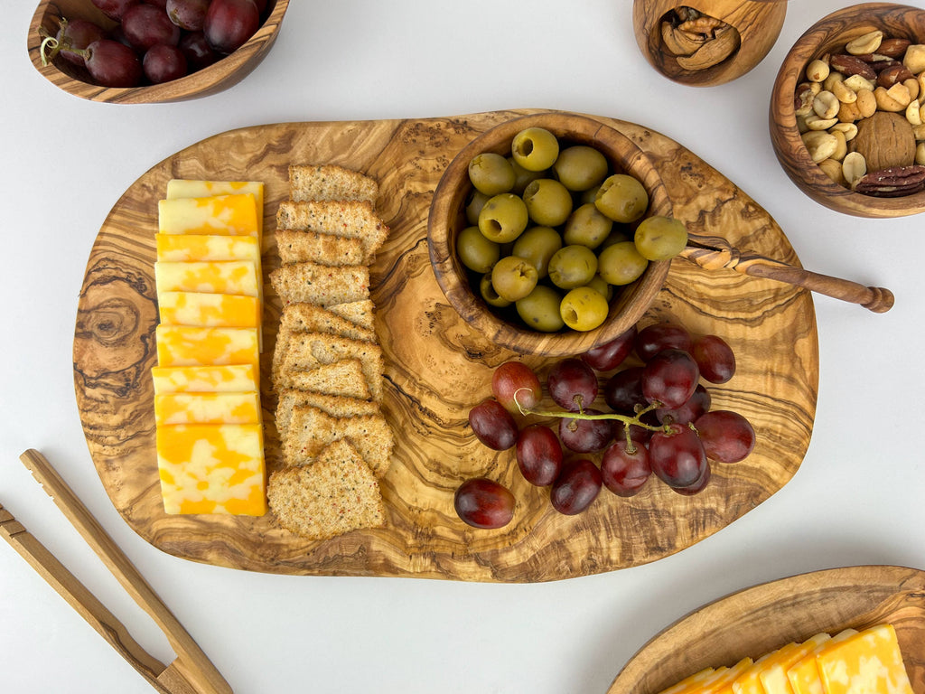 Olive Wood Cheese Board/Cutting Board