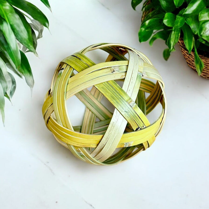Handwoven Bamboo Decorative Ball