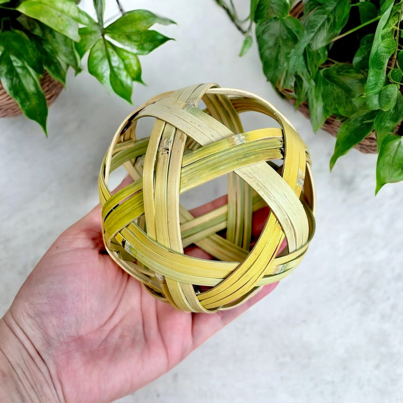 Handwoven Bamboo Decorative Ball
