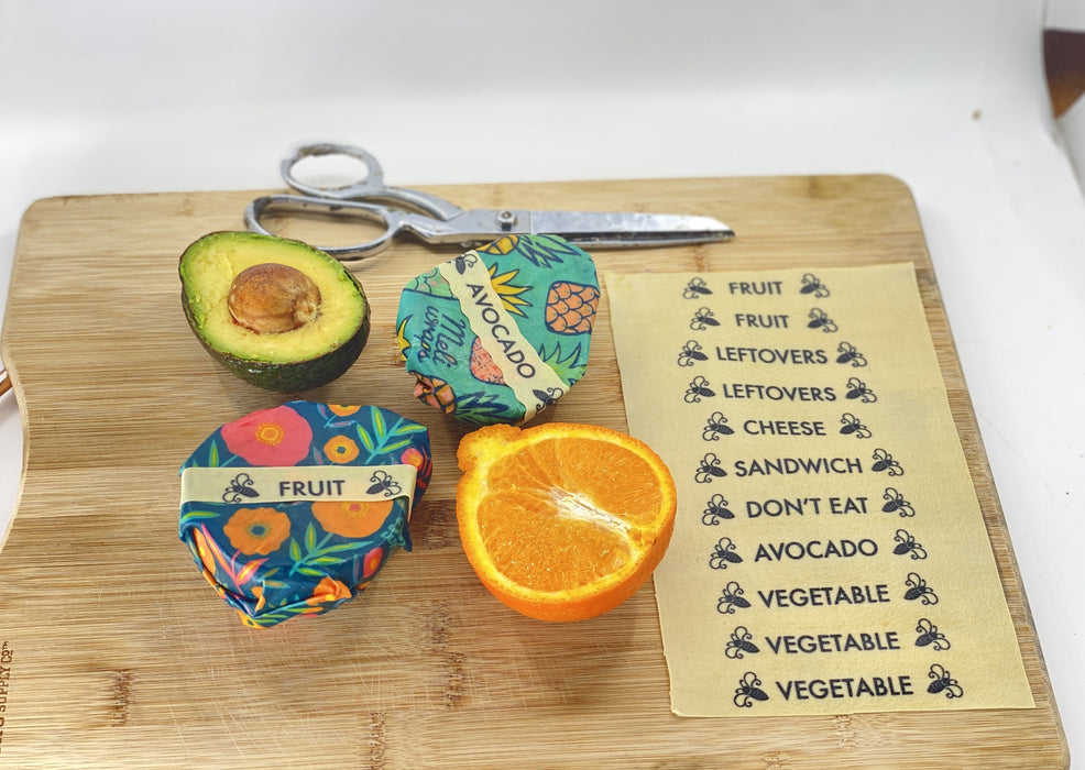 Buzz Words – Beeswax Wrap Food Labels | Reusable Labels for Meli Wraps Beeswax Wraps
