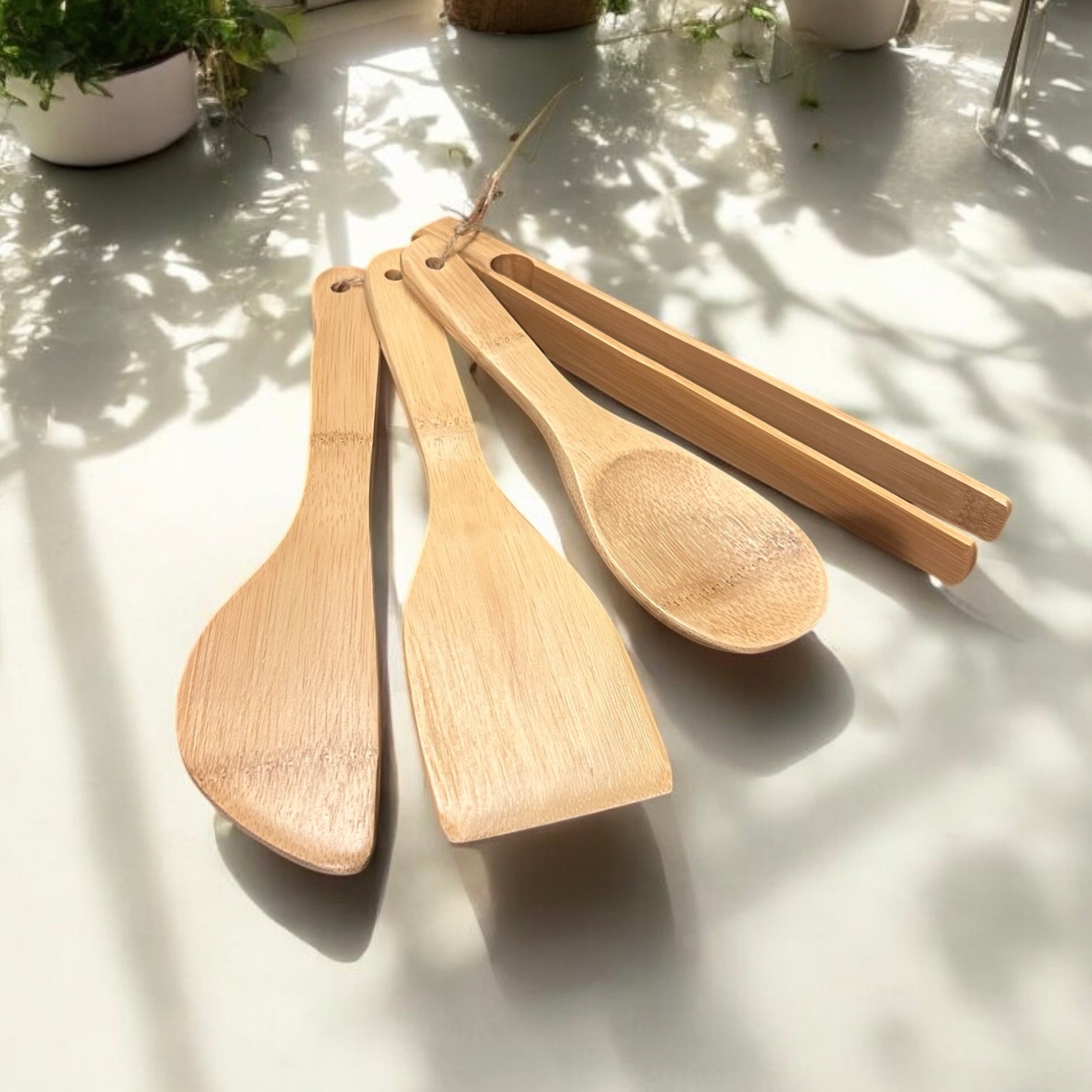 Bamboo Switch Kitchen Utensil Set - Thumbnail 2