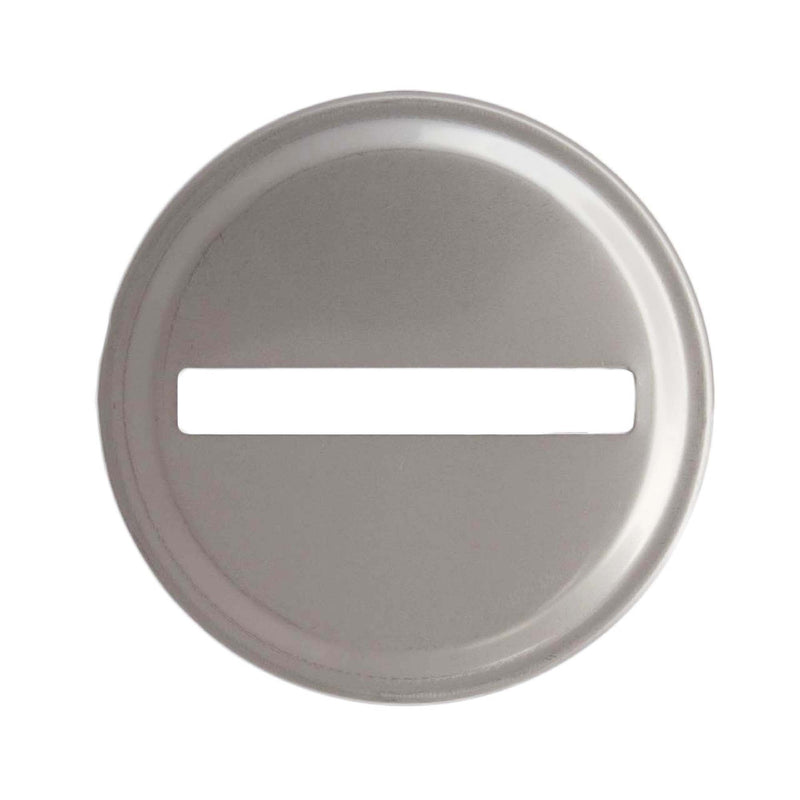 Coin Slot Bank Stainless Steel Lid Inserts for Mason Jars 10 Pack
