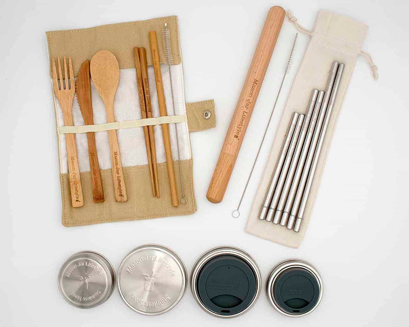 Zero Waste Starter Kit for Mason Jars