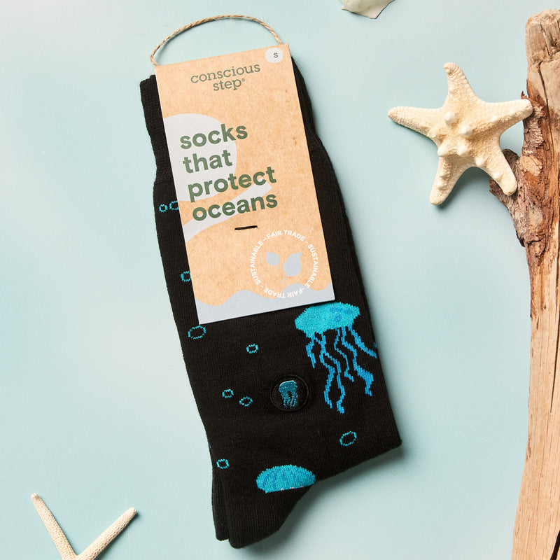 Socks that Protect Oceans - Bioluminescent Beauties