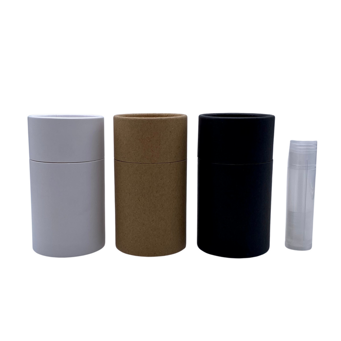 2oz Kraft Paper Shaker Tube (60g) – Plastic-Free & Compostable