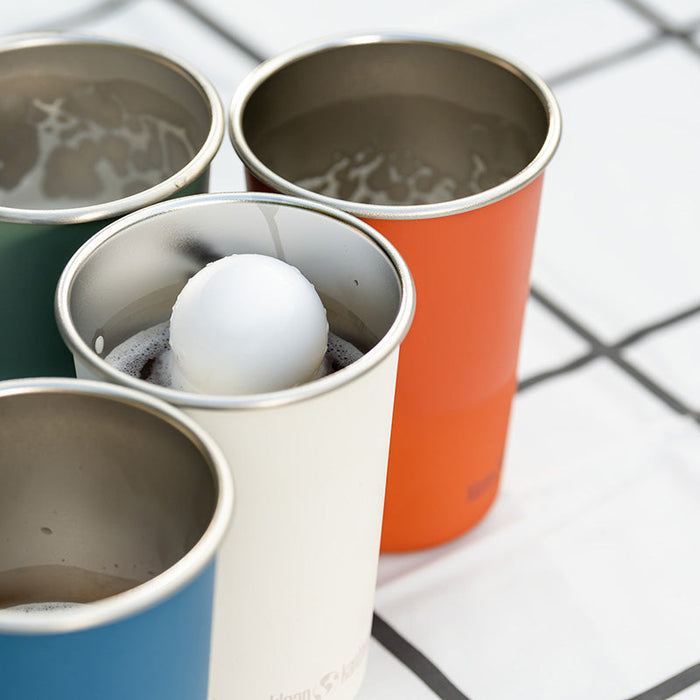 Stainless Steel Pint Cups – 4 Pack