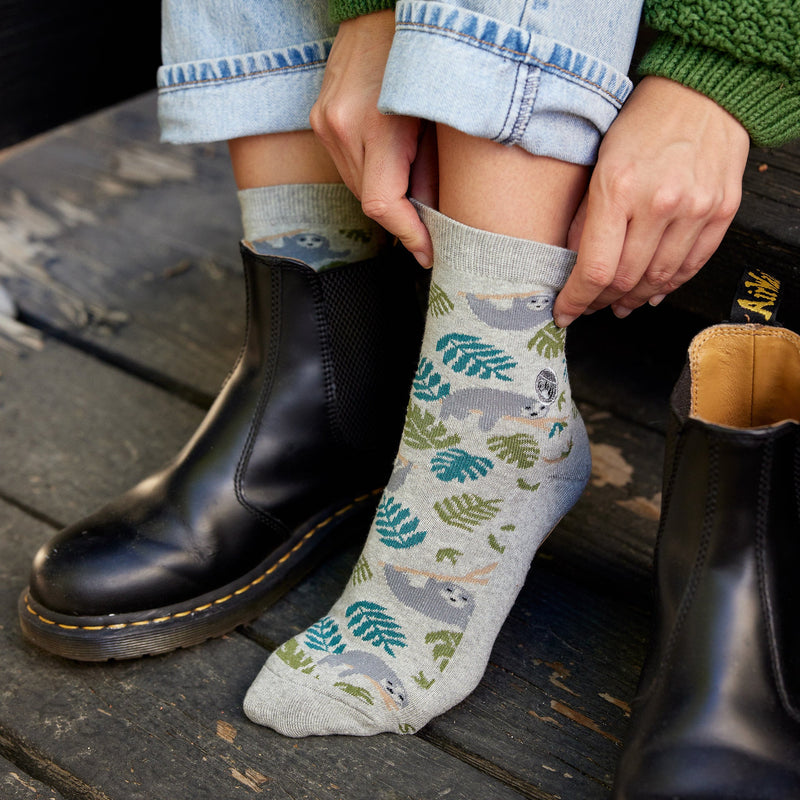 Socks that Protect Sloths - Mid Length