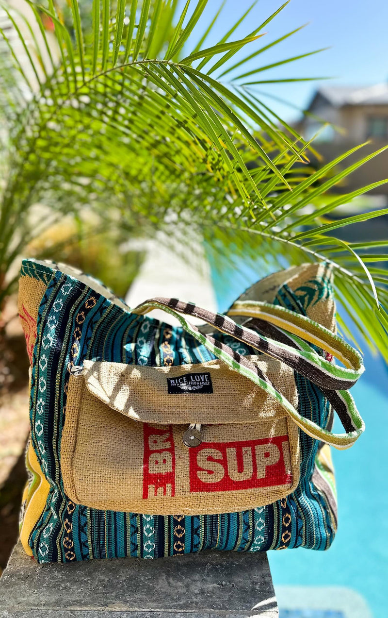 Recycled Travel Tote