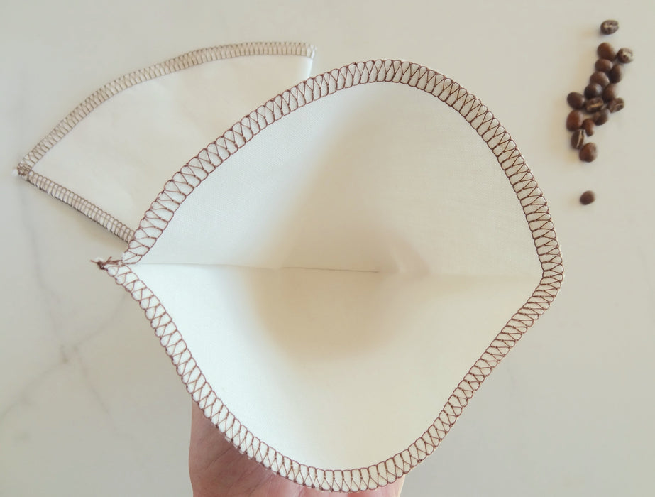 Reusable Hemp Coffee Filters – Eco-Friendly 2-Pack