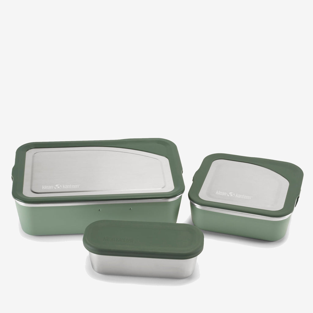 Reusable Stainless Steel Leakproof Food Container Set