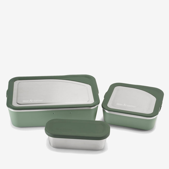Reusable Stainless Steel Leakproof Food Container Set