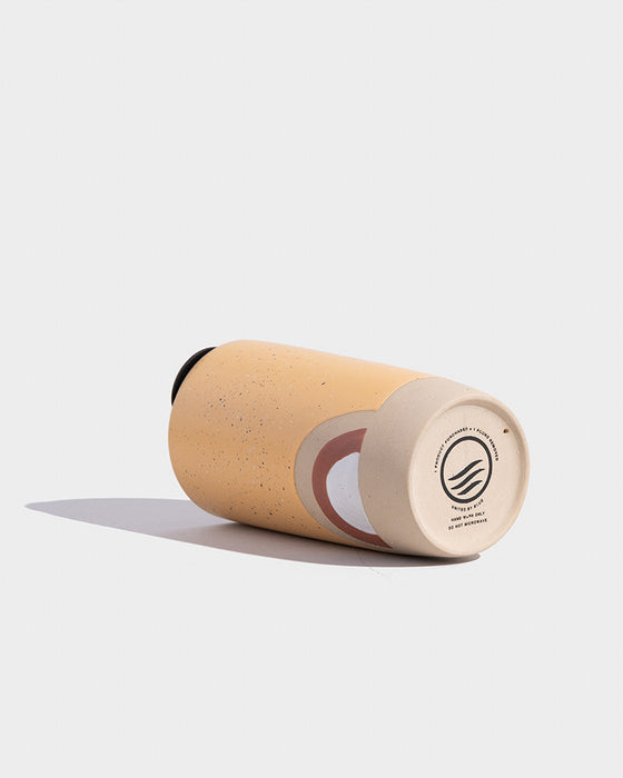 Stoneware Insulated Travel Mug – 10 oz. Ceramic Comfort
