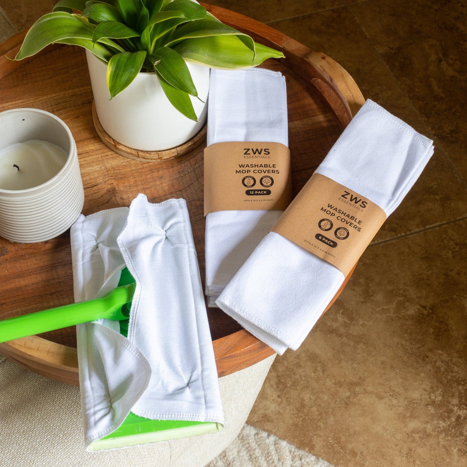 Washable Mop Covers – Reusable Swiffer Pads | Plastic-Free, Eco-Friendly &amp; Floor Cleaning