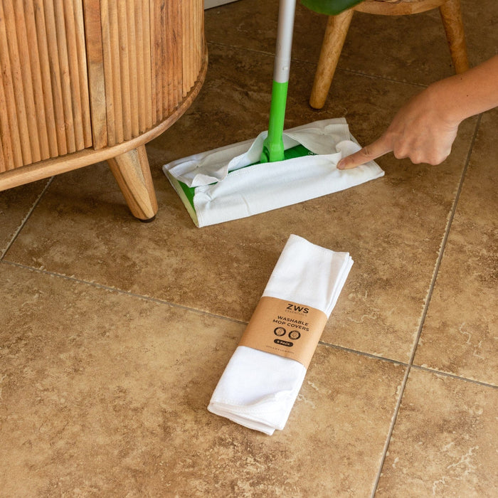 Washable Mop Covers – Reusable Swiffer Pads | Plastic-Free, Eco-Friendly & Floor Cleaning