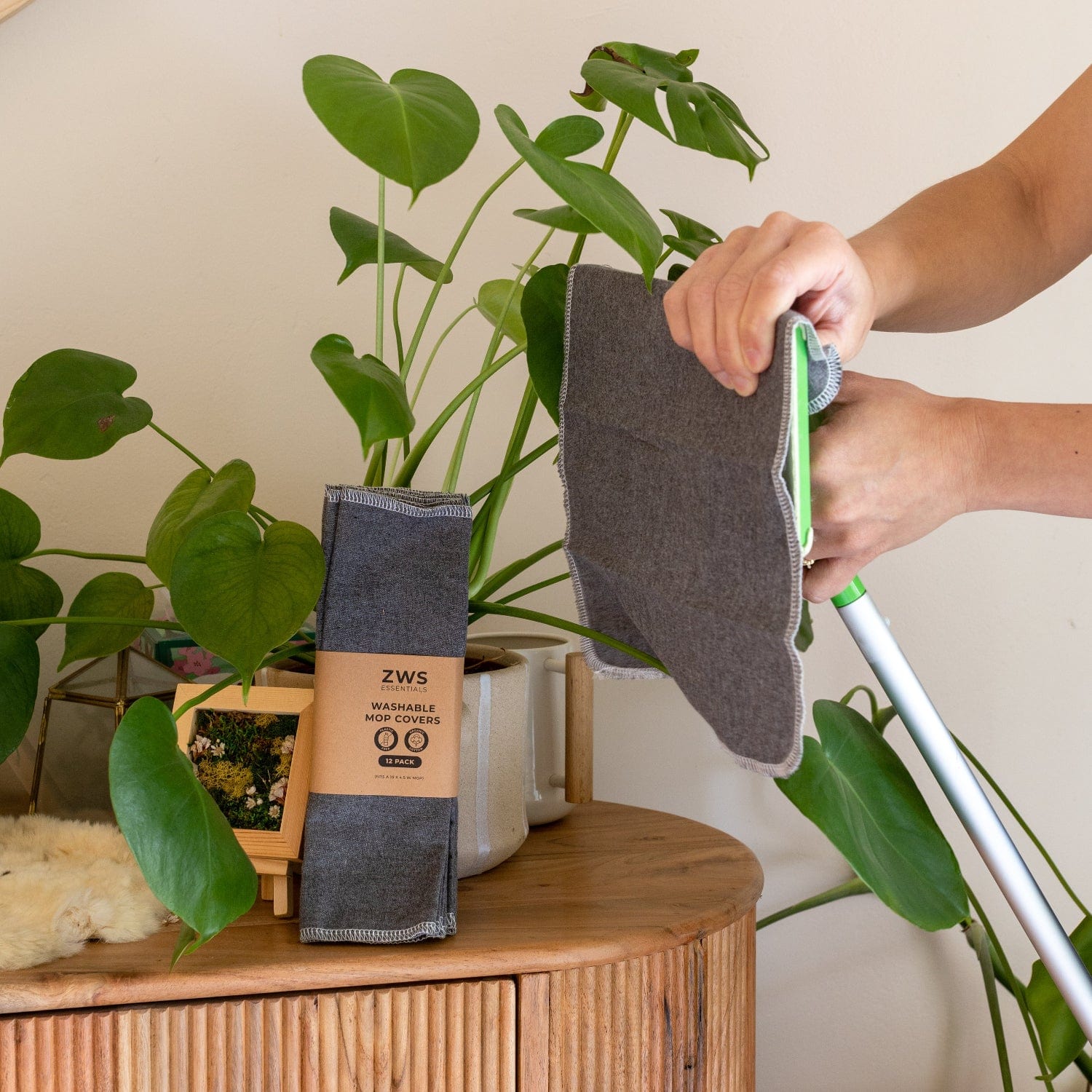 Washable Mop Covers – Reusable Swiffer Pads | Plastic-Free, Eco-Friendly &amp; Floor Cleaning