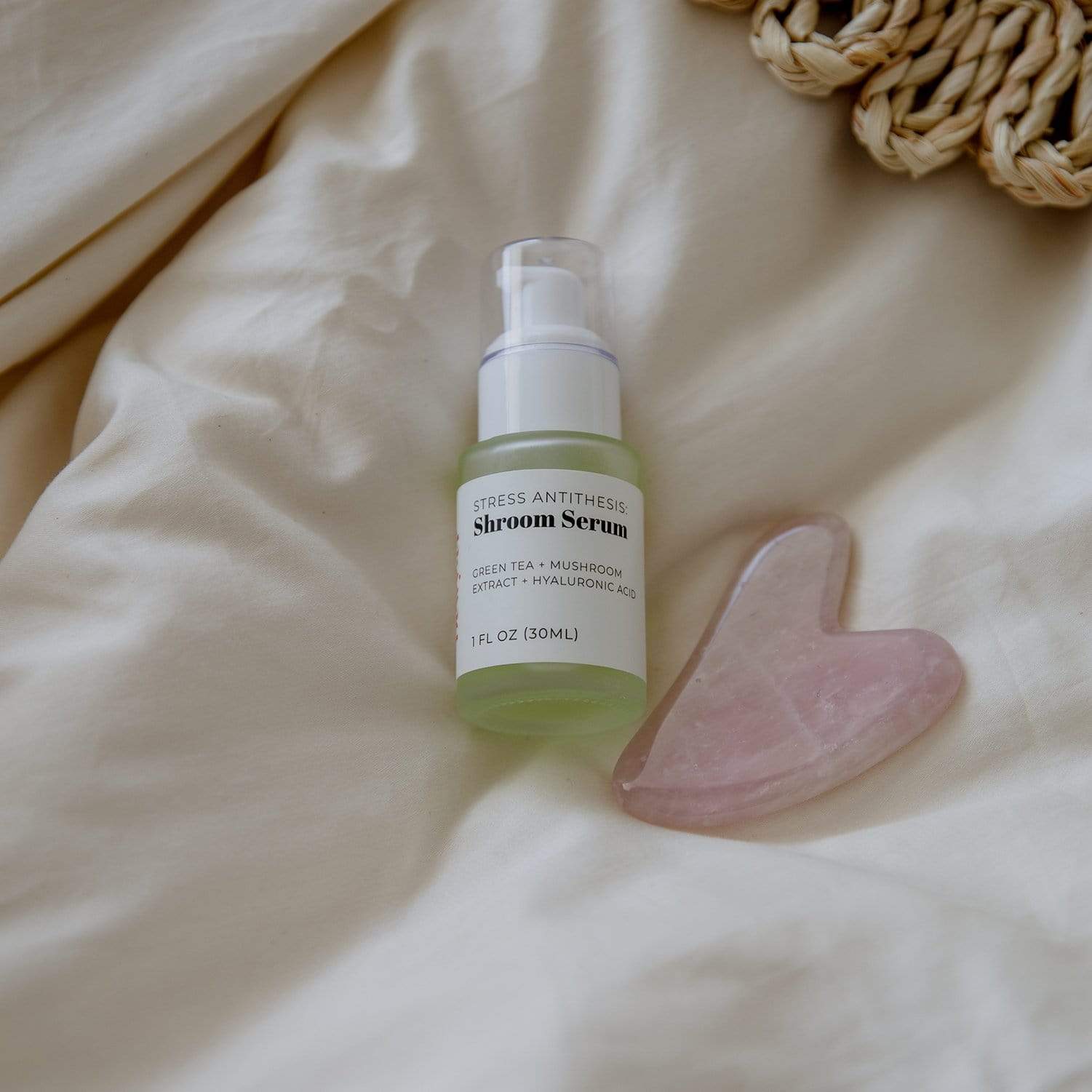 Gua Sha Facial Tool – Jade or Rose Quartz | Natural, Plastic-Free &amp; Skincare