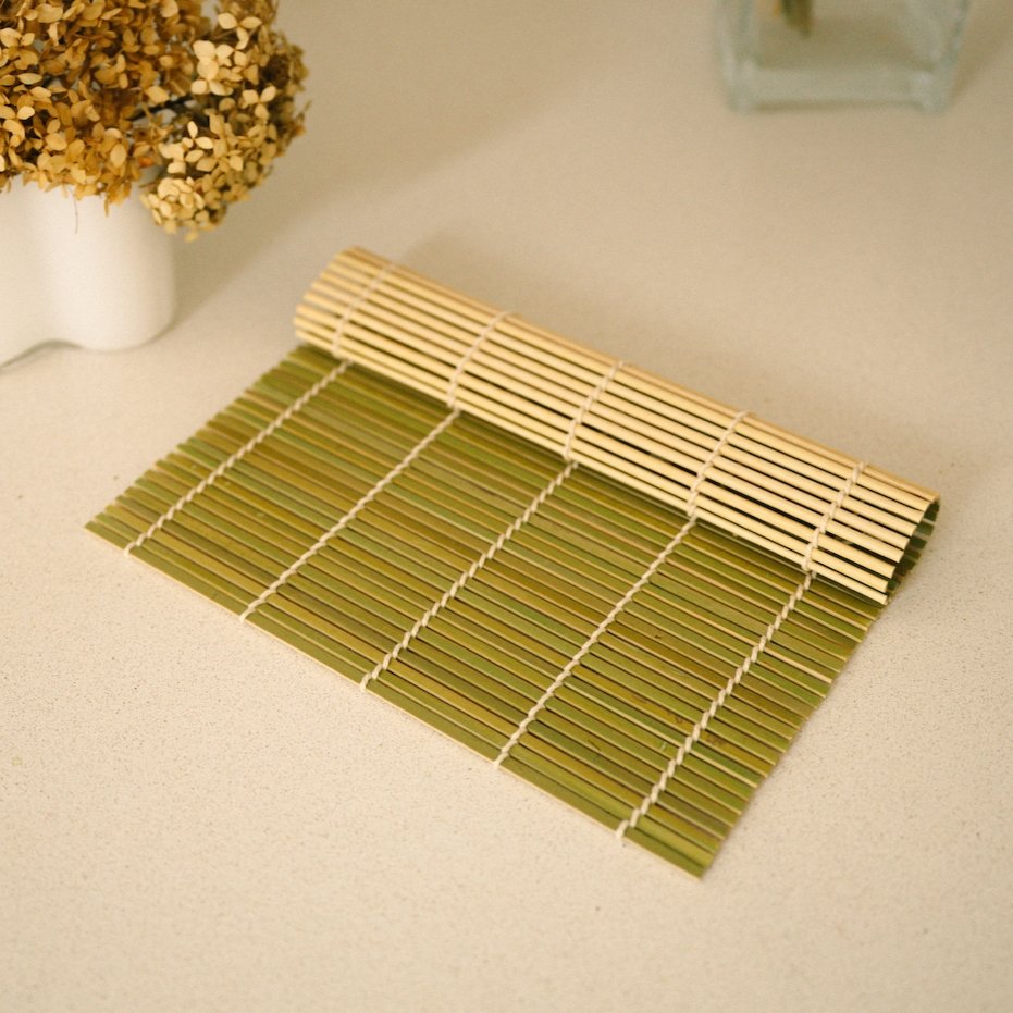 Bamboo Sushi Mat | Eco-Friendly Sushi Rolling Mat for Homemade Sushi
