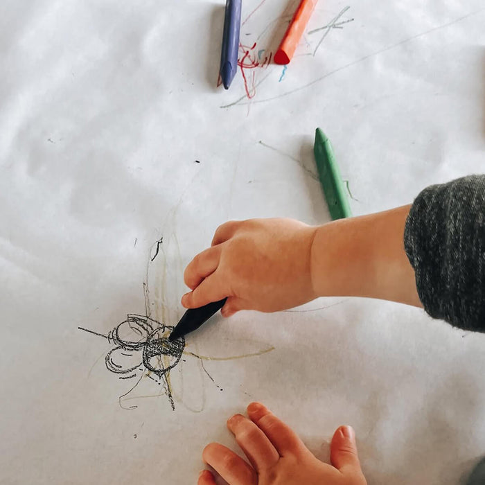 Triangle Non-Toxic Beeswax Crayons | Natural Kids’ Art Crayons in Reusable Tube